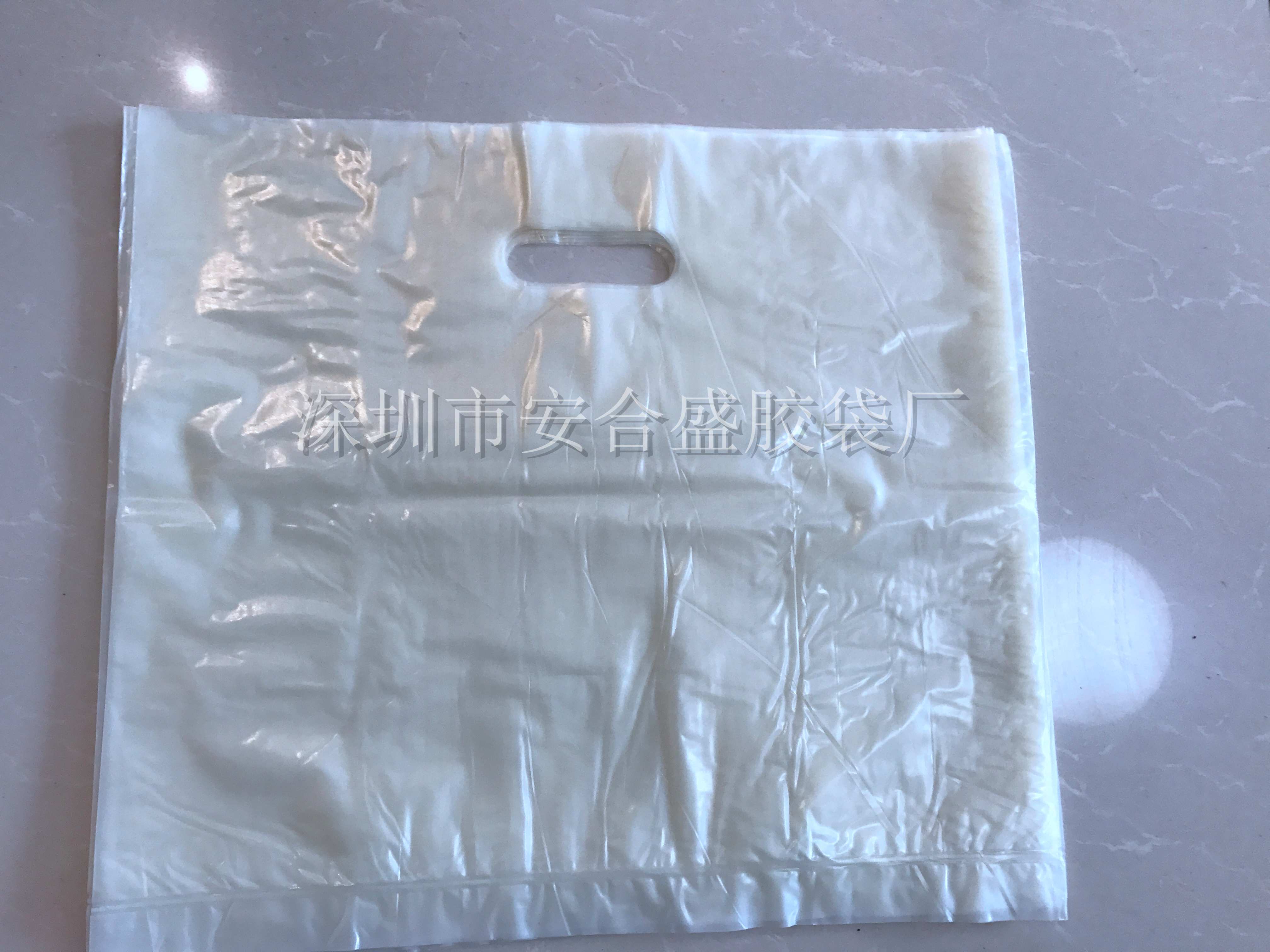 Printing water soluble degradation bag